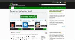 Desktop Screenshot of geekchamp.com